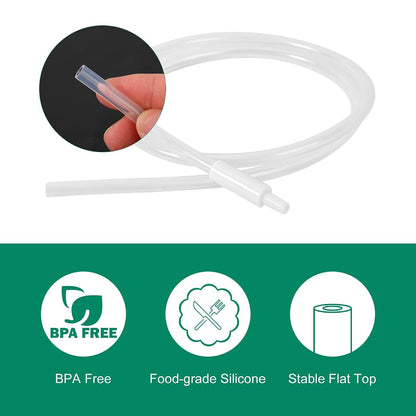 BabyOneStop Replacement Tubing For Elvie Stride Pump 4pcs