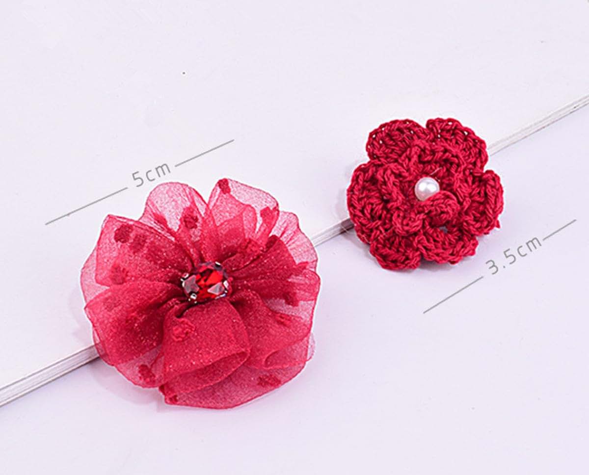 ADIASEN 15pcs Handmade Baby Hair Clips Set (photo 2)