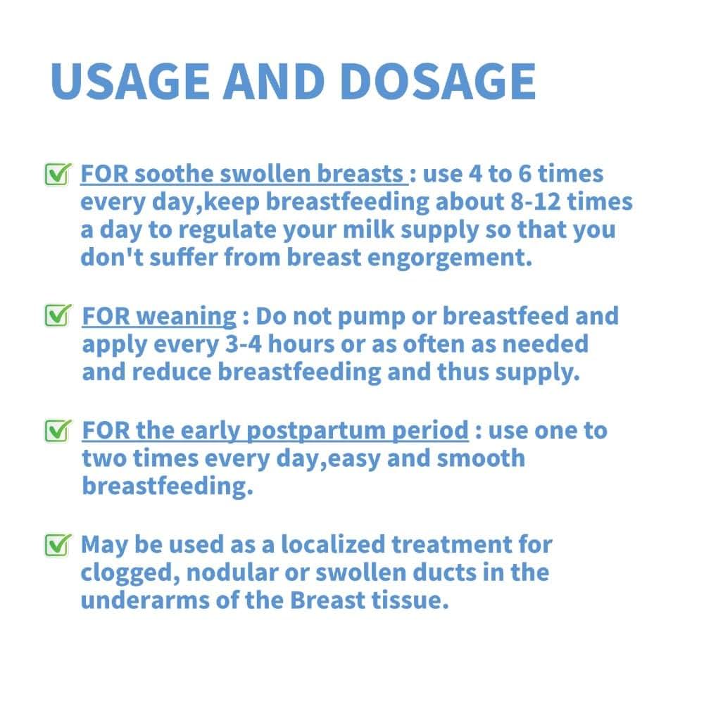 Jadelute Double Effect Cabbage Breast Cream for Engorgement and Weaning Support (photo 2)
