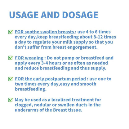 Jadelute Double Effect Cabbage Breast Cream for Engorgement and Weaning Support (photo 2)