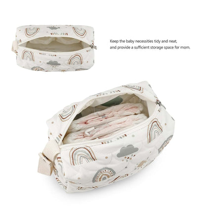 Xinsheinelry Nursery Essential Compact Diaper Bag With Multicolor Pattern (photo 3)