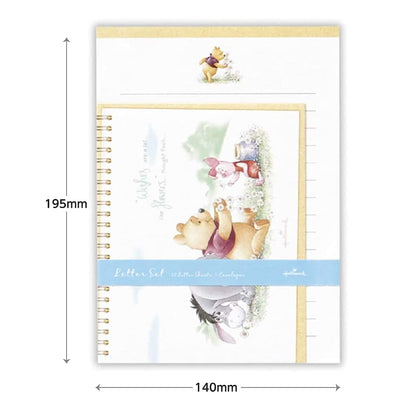 Hallmark Disney Winnie The Pooh Letter Set, Floral Decoration