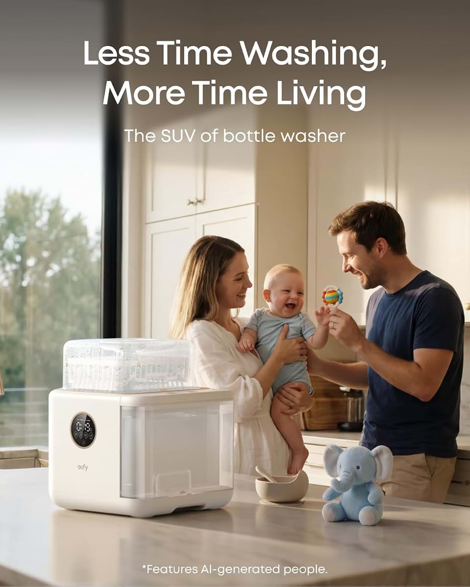 Eufy Bottle Washer S1 Sterilizer and Dryer for Baby Bottles