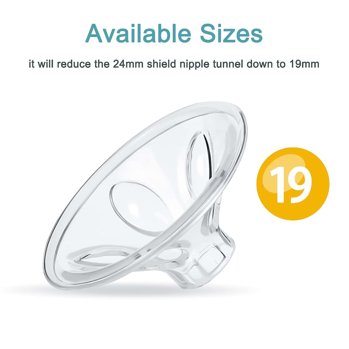 Loveishere Flange Massage Cushions 19mm Compatible with Spectra/Medela 24mm Shields/Flanges Replace Flange Inserts (photo 2)