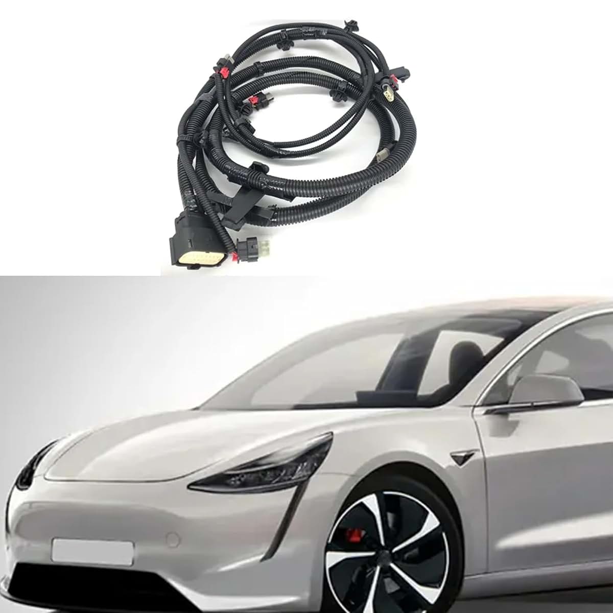 GOLOVENLD Front Bumper Speed Parking Assist PDC Wiring Harness 206795801B (photo 2)