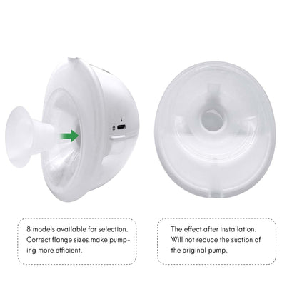 MompMuir 17mm Flange Insert for Momcozy M5 Breast Pump Accessories