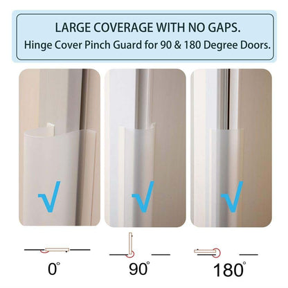 AILUOQI Door Jam Shield Finger Pinch Guard, 2 Pieces