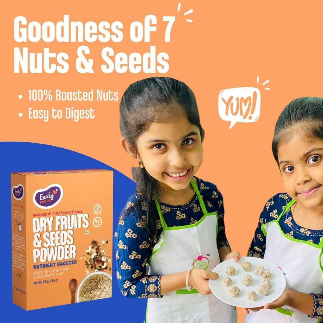 Shinetrix Early Foods Dry Fruits and Seeds Powder 100g