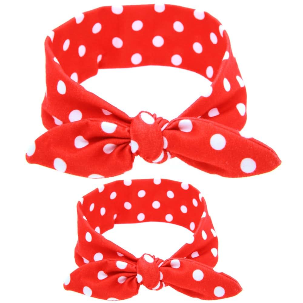 WeCoola Mommy and Me Headband Set is Matching Headbands for Mother & Daughter, Gift for Mom & Baby Girl & Mom Headband (photo 4)