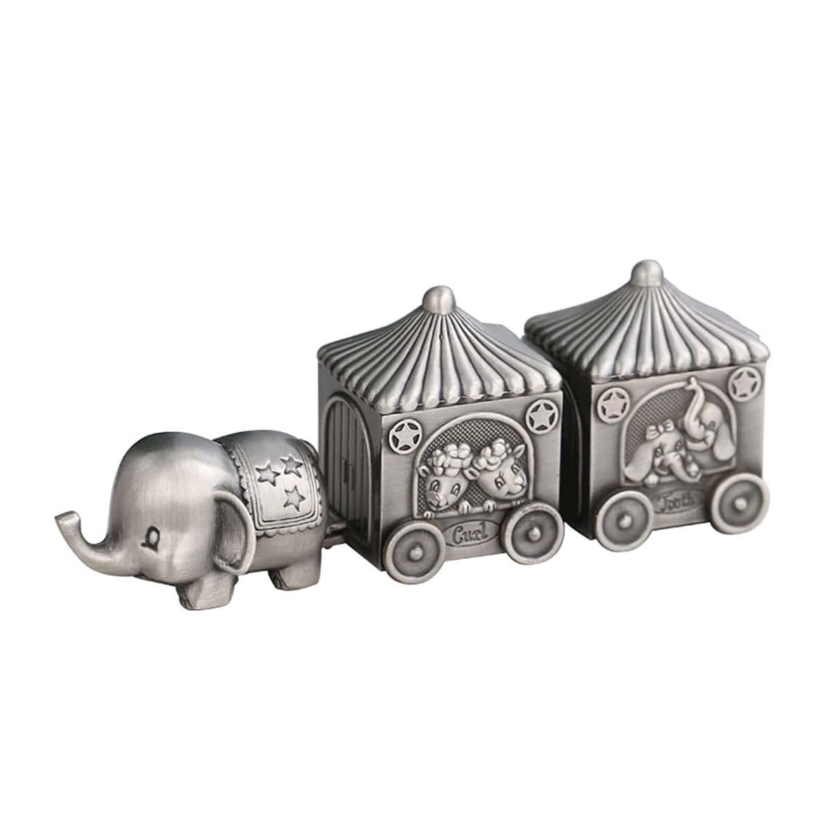 Wishnymph Creative Baby Tooth Box Metal Organizer