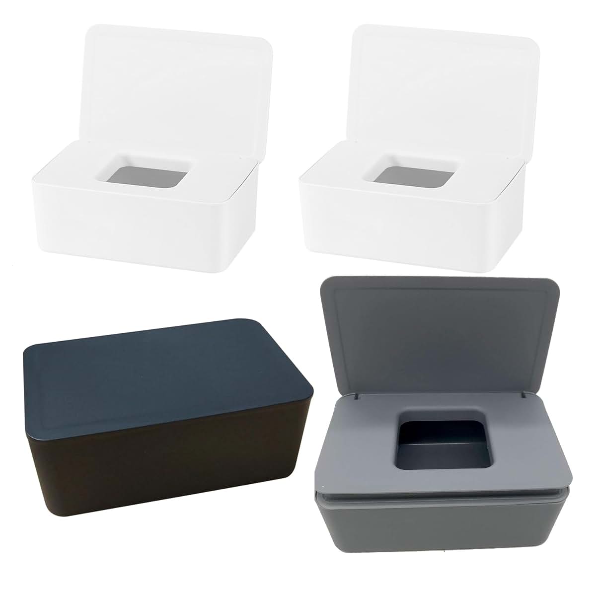 DEF Wipes Dispenser Baby Wipes Case Sealed Keeps Wet Tissue Fresh Flushable Case Holders Easy Open and Close Non-Slip