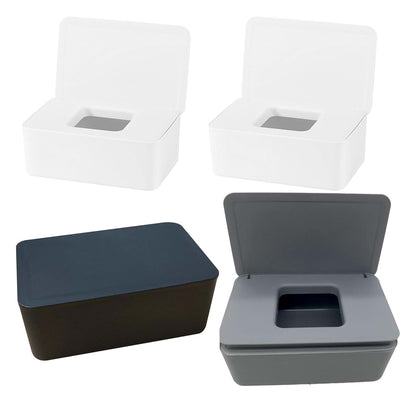 DEF Wipes Dispenser Baby Wipes Case Sealed Keeps Wet Tissue Fresh Flushable Case Holders Easy Open and Close Non-Slip