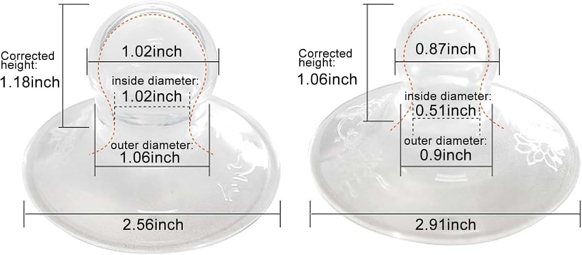 QLJMY Nipple Corrector for Inverted and Flat Nipples, Size L (photo 2)