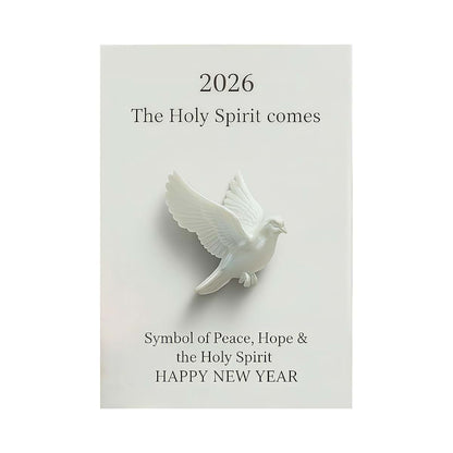 WOZUN Sacred Doves Figurine Embraces Card Set White Doves Sculpture
