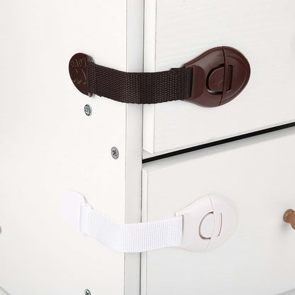 Fydun 4Pcs Cabinet Locks for Kids Drawer, Cabinet, Fridge, Easy Install