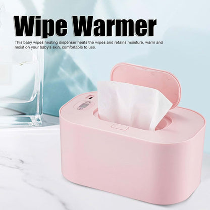 Cheotime Baby Wipe Warmer and Dispenser in Pink (photo 3)