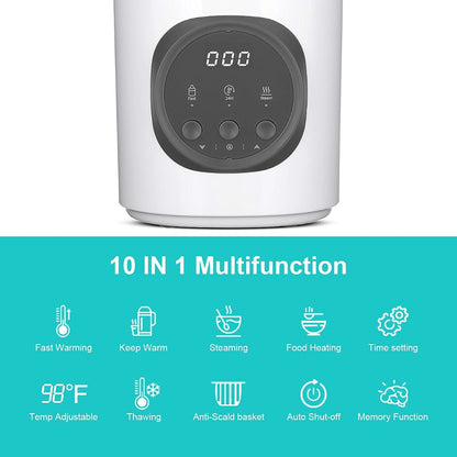 Vaundra Fast Baby Bottle Warmer for Breastmilk and Formula 120V (photo 2)
