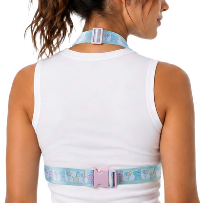 LittleForBig Adjustable Pastel Chest Harness for Festival & Cosplay Wear