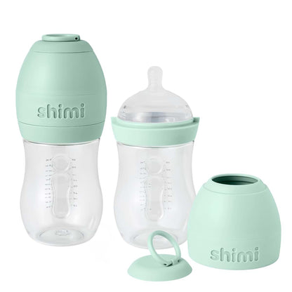 Shimi Formula Bottle with Refillable Pods and Anti-Colic Nipple (Pack of 2)
