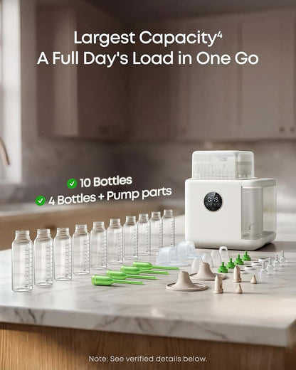 Eufy Bottle Washer S1 Sterilizer and Dryer for Baby Bottles