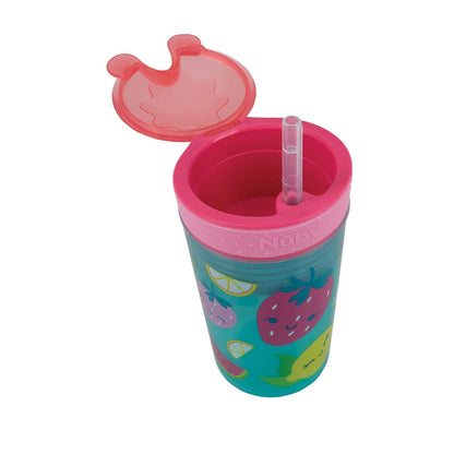 Nuby All In One Snack Bowl And No Spill Straw Cup Combo