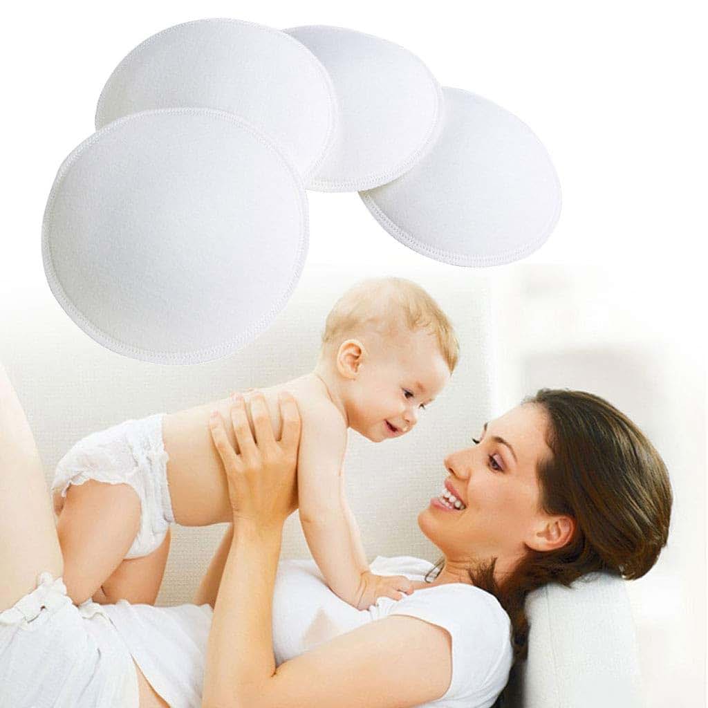 Caralin 4-Piece Contoured Breast Pads In Cotton (photo 3)