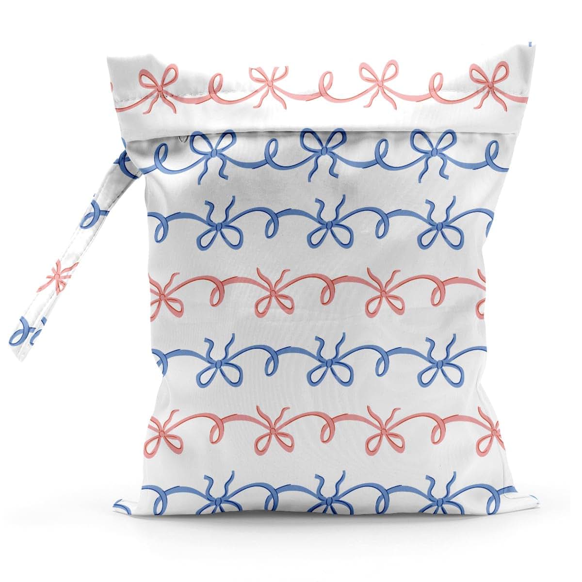 Pykfrhh Waterproof Wet Bag With Bowknot For Diapers And Travel