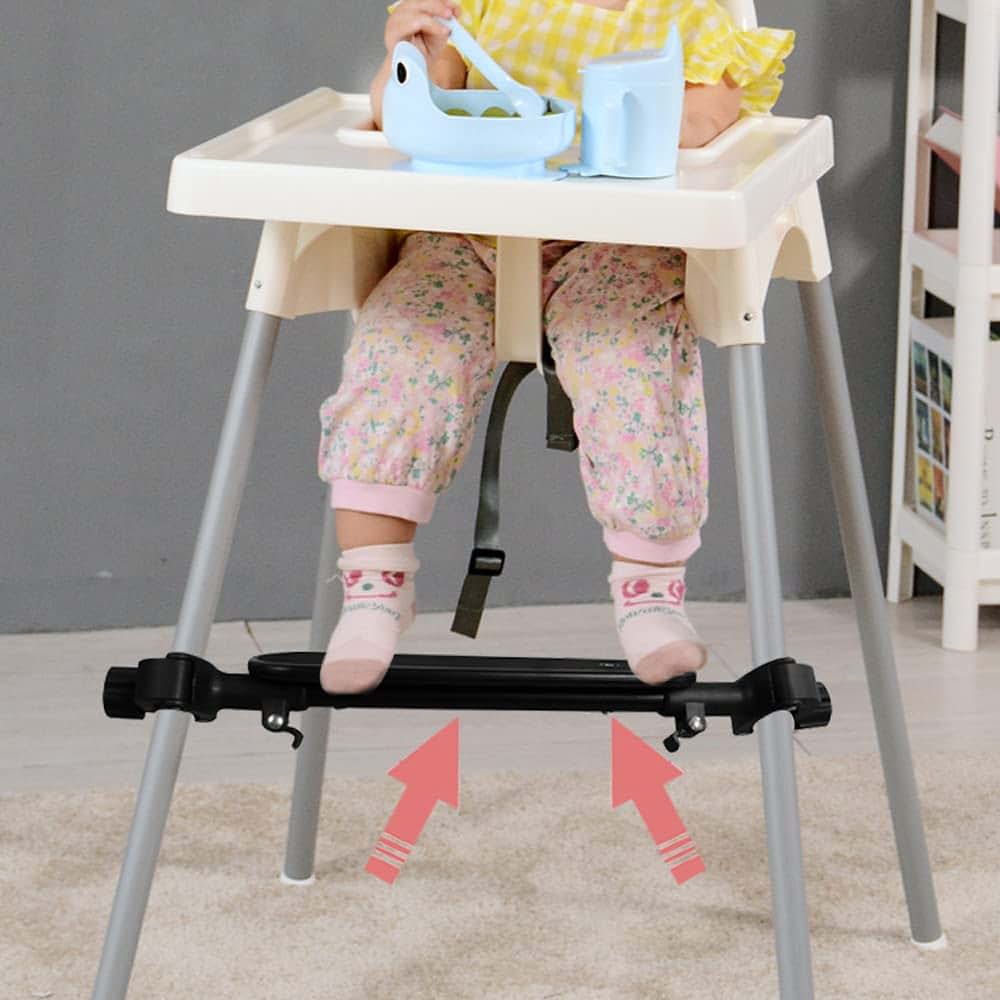 Romirus Adjustable High Chair Footrest