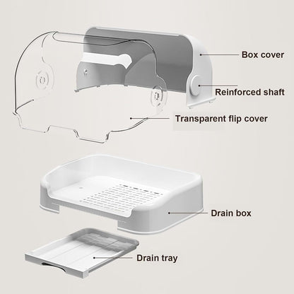 Biniveil Baby Bottle Drying Rack With Dustproof Lid And Drain Tray (photo 2)