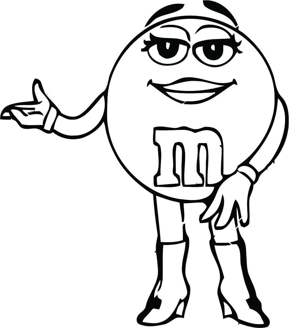 All Things Valuable M&M Character Vinyl Wall Decal (photo 2)