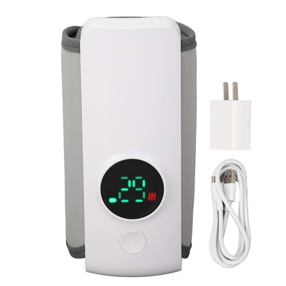 Yunir Portable Bottle Heater, Wireless Travel Bottle Heater with a 6000 MAh Battery, Milk Bottle Heater to Travel