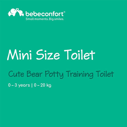 Bebeconfort Baby Toilet Pot Potty Training Seat Blue Bear (photo 2)