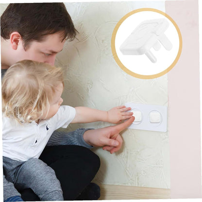 Dechous 15pcs Childproof Electric Outlet Covers for Protection