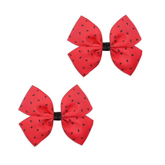 Boenbe Loved Watermelon Bow Hair Clips For Girls