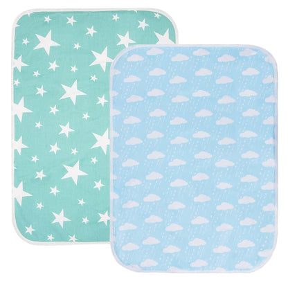 BBPIG Waterproof Baby Diaper Changing Pad Multi Function Diaper Change Mat for Girls Boys Newborn Washable Reusable
