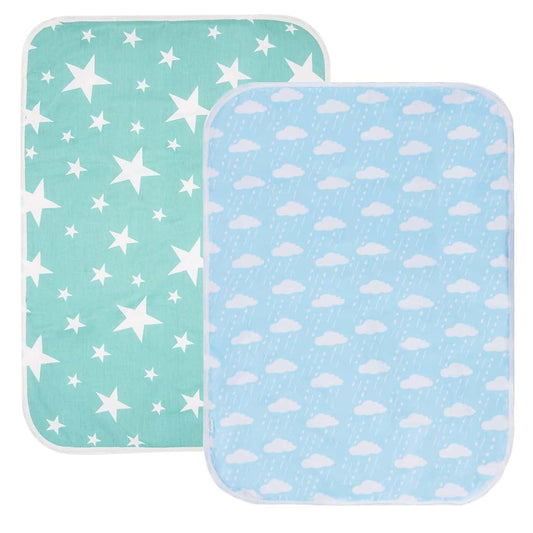 BBPIG Waterproof Baby Diaper Changing Pad Multi Function Diaper Change Mat for Girls Boys Newborn Washable Reusable
