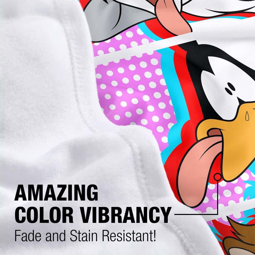 Looney Tunes Fleece Blanket for Infants & Kids (30" x 40")