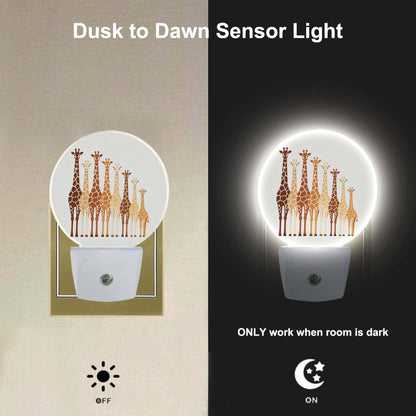 EKOBLA Giraffe Night Light Plug In Nightlight with Dusk to Dawn Sensor (photo 2)