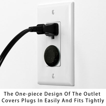 Cdgiruowunv Black Starry Sky Outlet Covers For Electrical Power (photo 3)