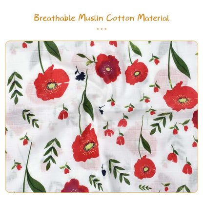 Yuhome Muslin Cotton Car Seat Canopy - Hedgehog Pattern (photo 3)
