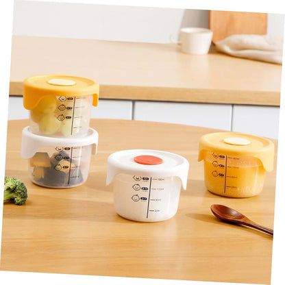 Merryhapy 2-Piece Baby Food Storage Containers for Meal Prep and Travel