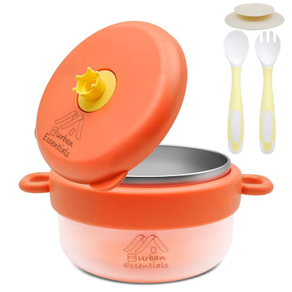 NY Urban Essentials Baby Bowl with Suction and Color Changing Features