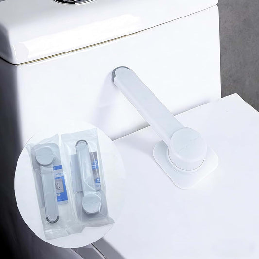 ZLMC Kiddies Baby Toilet Lock, 2 Pack, White
