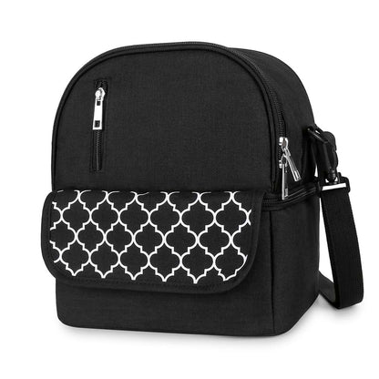 MOMIGO Double Layer Cooler Backpack for Breast Milk Pump and Bottles