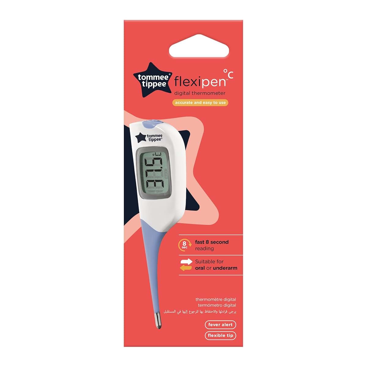 BabyOneStop Tommee Tippee 2-in-1 Thermometer for Underarm or Oral Use