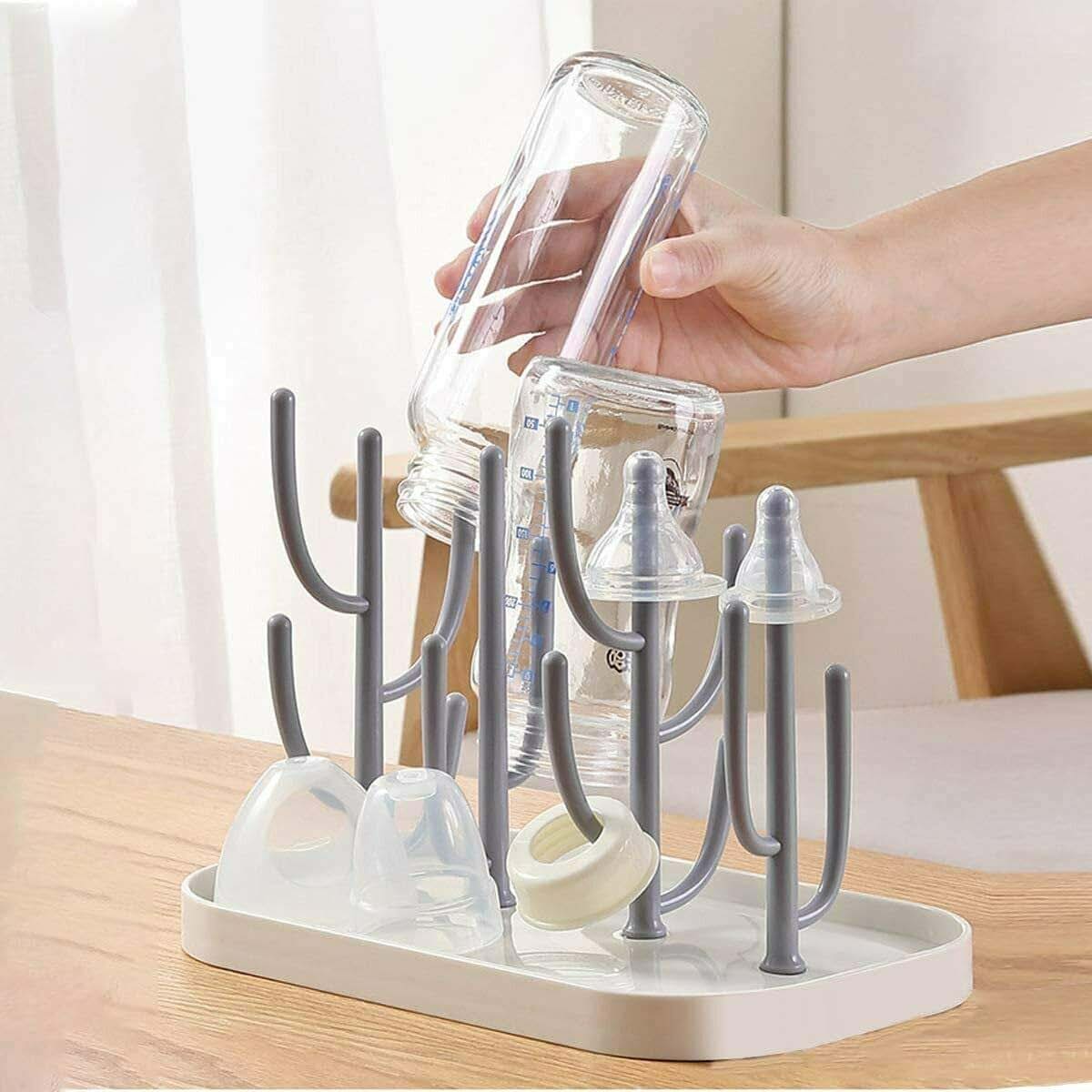 Magik Portable Baby Bottle Drying Rack in Beige (photo 2)
