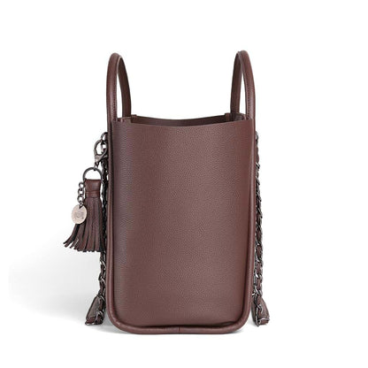 Itzy Ritzy Boss Tote Diaper Bag in Vegan Leather