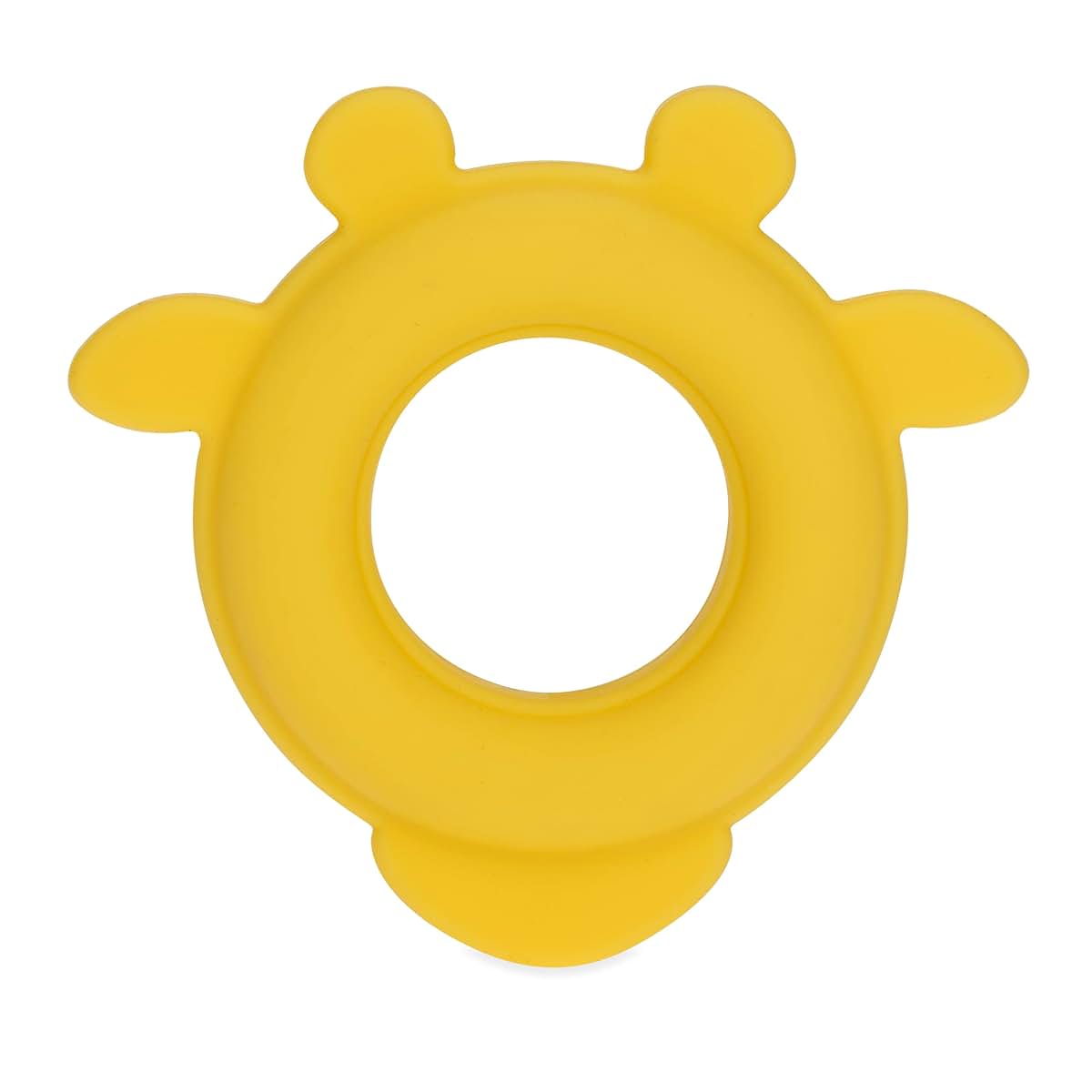Nuby Natural Wood Teether Silicone Giraffe