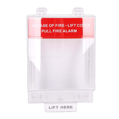 BabyOneStop Manual Call Point Protector Pull Station Cover Fireproof Safe Switch Guard