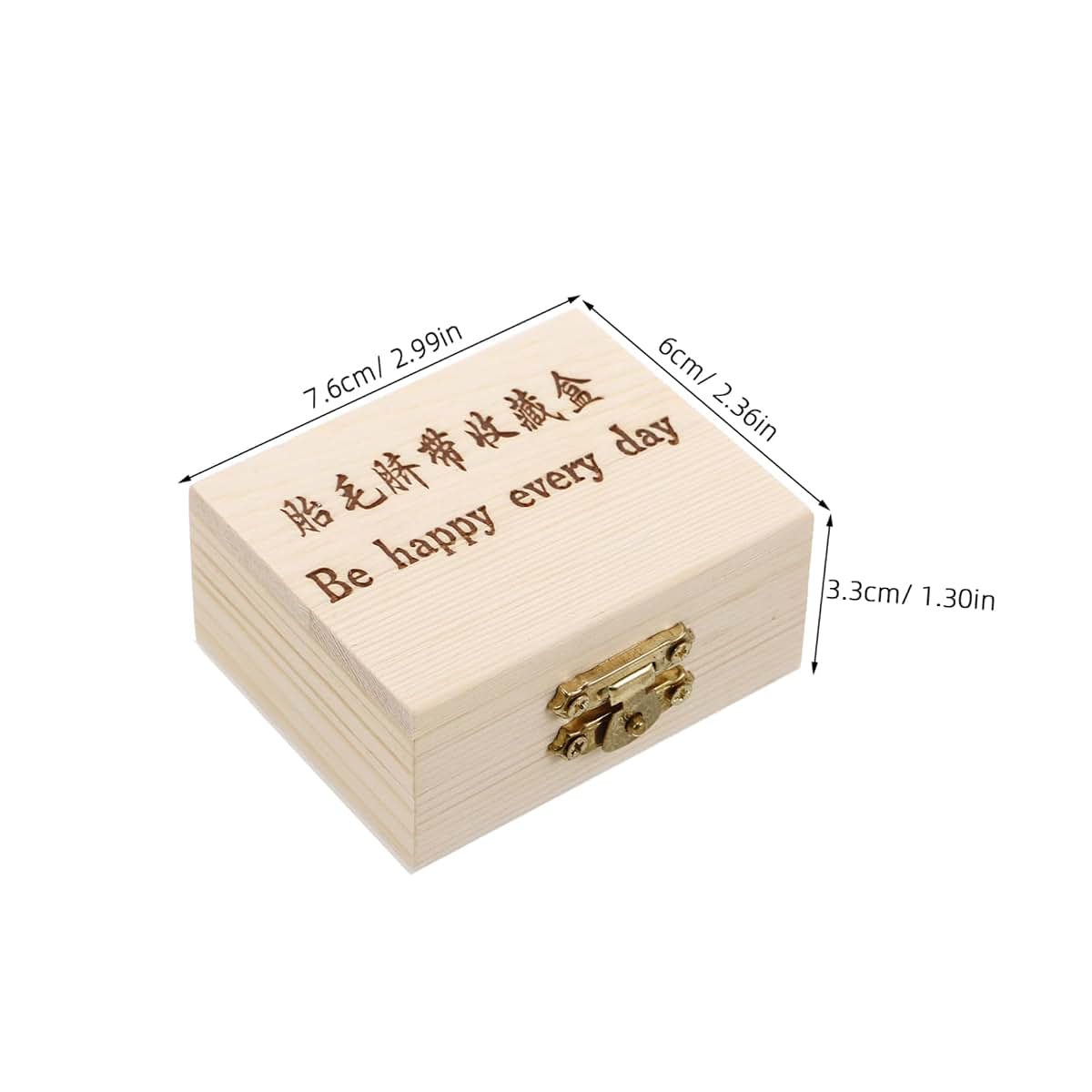 HANABASS Baby Keepsake Box Umbilical Cord Keepsake Box 2 Bottles (photo 2)